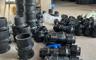 Ống nhựa cho công trình ven biển Quảng Ninh