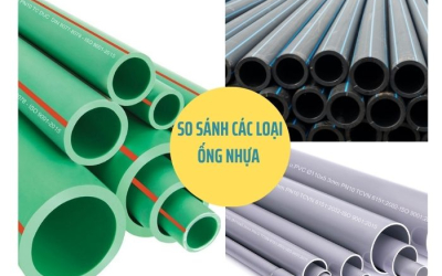 Tổng Quan Về Các Loại Ống Nhựa Phổ Biến: PVC, HDPE, PPR – Công Dụng & Ưu Điểm