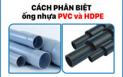 So sánh ống HDPE và ống PVC trong hệ thống cấp nước